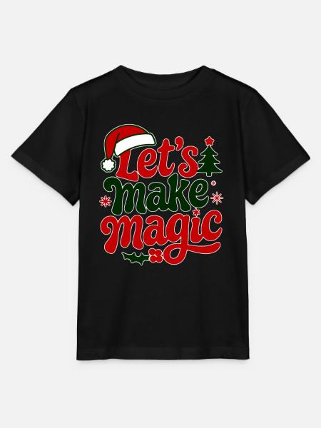 Weihnachtszauber - Stanley/Stella Kinder T-Shirt MINI CREATOR - Schwarz