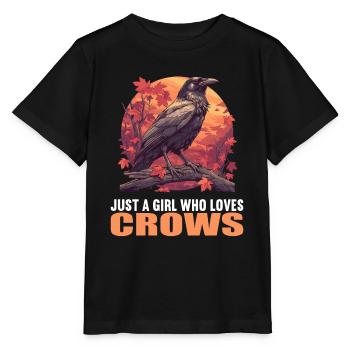 Crows Crow - Stanley/Stella MINI CREATOR Kids’ T-Shirt - black - Front - Mikhail (115cm)