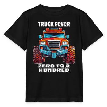 AUTO TRUCK FEVER ZERO TO A HUNDRED - Stanley/Stella MINI CREATOR Kids’ T-Shirt - black - Front - Mikhail (115cm)