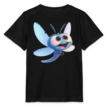 Libellules Libellule - T-shirt bio MINI CREATOR Stanley/Stella Enfant - noir - Devant - Mikhail (115cm)