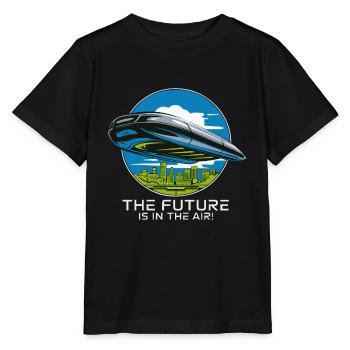 FLIEGENDES AUTO - Stanley/Stella Kinder T-Shirt MINI CREATOR  - Schwarz - Vorne - Mikhail (115cm)