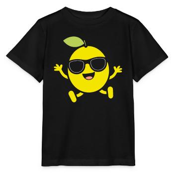 Lemon - Stanley/Stella MINI CREATOR Kids’ T-Shirt - black - Front - Mikhail (115cm)