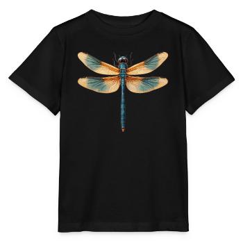Libellules Libellule - T-shirt bio MINI CREATOR Stanley/Stella Enfant - noir - Devant - Mikhail (115cm)