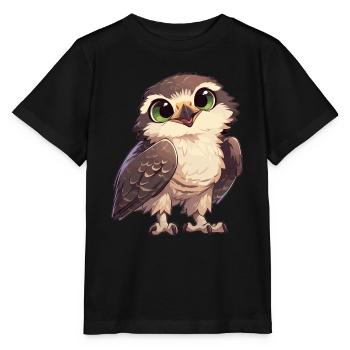 Faucon Faucon - T-shirt bio MINI CREATOR Stanley/Stella Enfant - noir - Devant - Mikhail (115cm)
