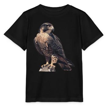 Faucon Faucon - T-shirt bio MINI CREATOR Stanley/Stella Enfant - noir - Devant - Mikhail (115cm)