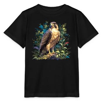 Faucon Faucon - T-shirt bio MINI CREATOR Stanley/Stella Enfant - noir - Devant - Mikhail (115cm)