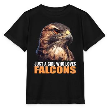 Faucon Faucon - T-shirt bio MINI CREATOR Stanley/Stella Enfant - noir - Devant - Mikhail (115cm)