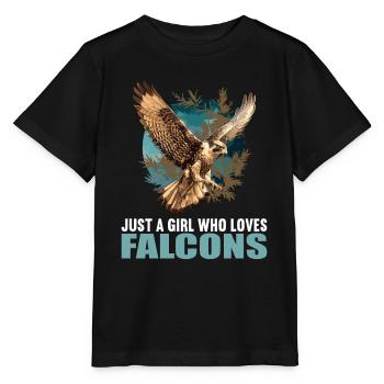 Faucon Faucon - T-shirt bio MINI CREATOR Stanley/Stella Enfant - noir - Devant - Mikhail (115cm)