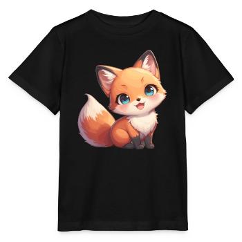 Renards Renard - T-shirt bio MINI CREATOR Stanley/Stella Enfant - noir - Devant - Mikhail (115cm)