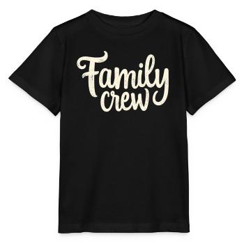 Family Crew Family Large Family Families - Stanley/Stella MINI CREATOR Kids’ T-Shirt - black - Front - Mikhail (115cm)