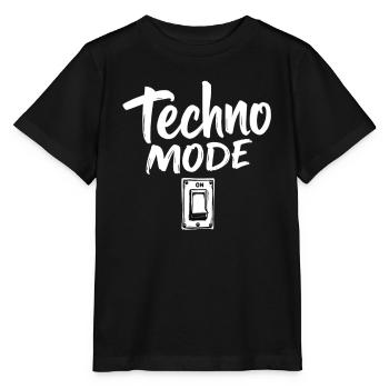 Mode Techno sur Techno Techno Musique Techno - T-shirt bio MINI CREATOR Stanley/Stella Enfant - noir - Devant - Mikhail (115cm)