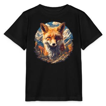 Renards Renard - T-shirt bio MINI CREATOR Stanley/Stella Enfant - noir - Devant - Mikhail (115cm)
