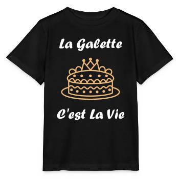 Pfannkuchen - Stanley/Stella Kinder T-Shirt MINI CREATOR  - Schwarz - Vorne - Mikhail (115cm)