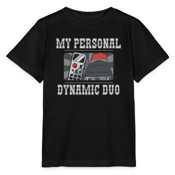 Ma télécommande personnelle de rêve et - T-shirt bio MINI CREATOR Stanley/Stella Enfant - noir - Devant - Mikhail (115cm)