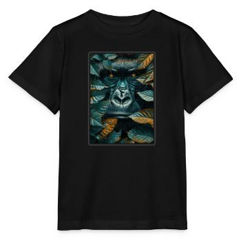 Gorillas Gorilla - Stanley/Stella MINI CREATOR Kids’ T-Shirt - black - Front - Mikhail (115cm)
