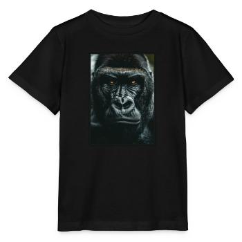 Gorillas Gorilla - Stanley/Stella MINI CREATOR Kids’ T-Shirt - black - Front - Mikhail (115cm)