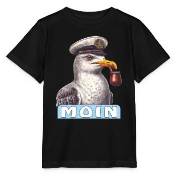 MÖVE MOIN - Stanley/Stella MINI CREATOR Kids’ T-Shirt - black - Front - Mikhail (115cm)