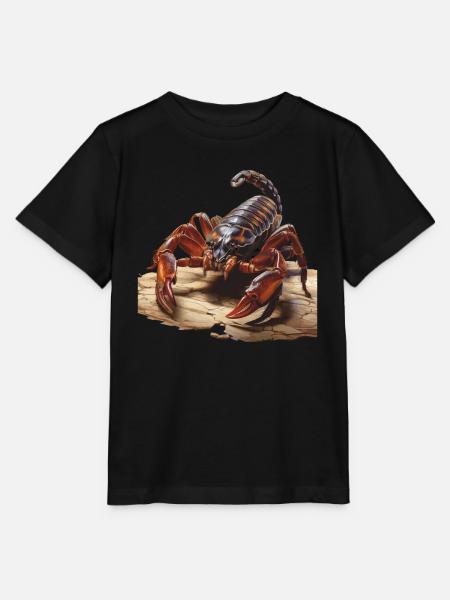 SKORPION - Stanley/Stella Kinder T-Shirt MINI CREATOR - Schwarz
