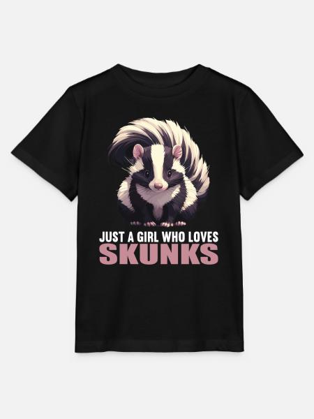 Stinktiere Stinktier - Stanley/Stella Kinder T-Shirt MINI CREATOR  - Schwarz