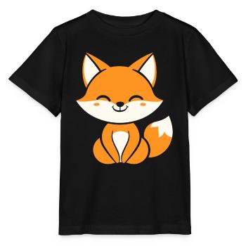 Fuchs - Stanley/Stella Kinder T-Shirt MINI CREATOR  - Schwarz - Vorne - Mikhail (115cm)