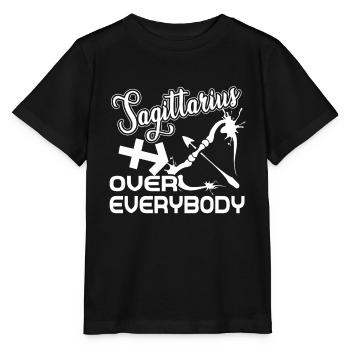 Sagittarius Over Everybody Horoscope - Stanley/Stella MINI CREATOR Kids’ T-Shirt - black - Front - Mikhail (115cm)