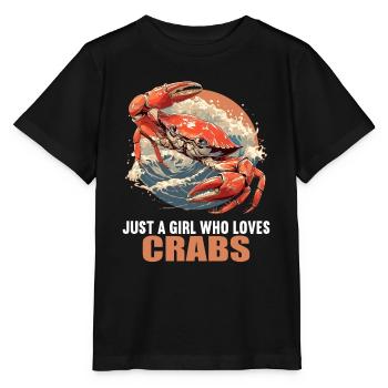 Crabe Crabe - T-shirt bio MINI CREATOR Stanley/Stella Enfant - noir - Devant - Mikhail (115cm)