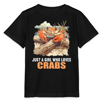 Crabe Crabe - T-shirt bio MINI CREATOR Stanley/Stella Enfant - noir - Devant - Mikhail (115cm)