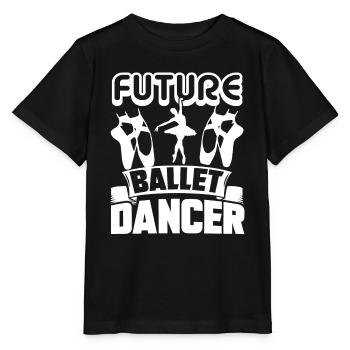 Ballet Dancer Future Ballet Dancer - Stanley/Stella MINI CREATOR Kids’ T-Shirt - black - Front - Mikhail (115cm)