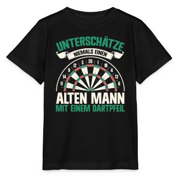 Fléchettes Jeu de fléchettes Jeu de fléchettes Jeu de fléchettes - T-shirt bio MINI CREATOR Stanley/Stella Enfant - noir - Devant - Mikhail (115cm)