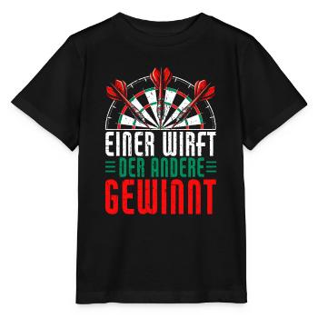 Fléchettes Jeu de fléchettes Jeu de fléchettes Jeu de fléchettes - T-shirt bio MINI CREATOR Stanley/Stella Enfant - noir - Devant - Mikhail (115cm)
