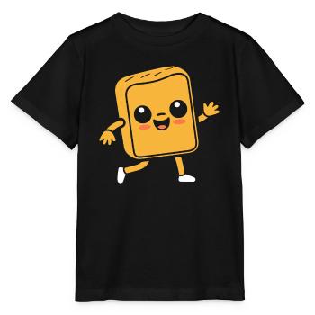 Tartine - T-shirt bio MINI CREATOR Stanley/Stella Enfant - noir - Devant - Mikhail (115cm)