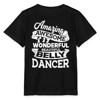 Belly Dance Amazing Belly Dancer - Stanley/Stella MINI CREATOR Kids’ T-Shirt - black - Front - Mikhail (115cm)