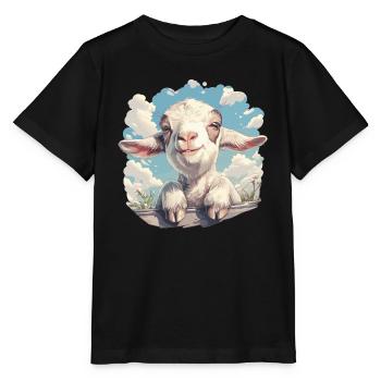 Ziegen Ziege - Stanley/Stella Kinder T-Shirt MINI CREATOR  - Schwarz - Vorne - Mikhail (115cm)