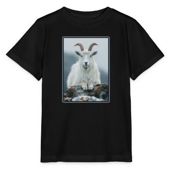 Ziegen Ziege - Stanley/Stella Kinder T-Shirt MINI CREATOR  - Schwarz - Vorne - Mikhail (115cm)