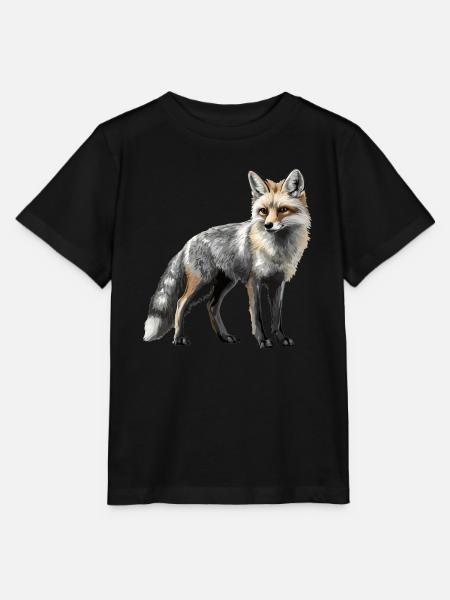 Graufüchse Graufuchs - Stanley/Stella Kinder T-Shirt MINI CREATOR  - Schwarz