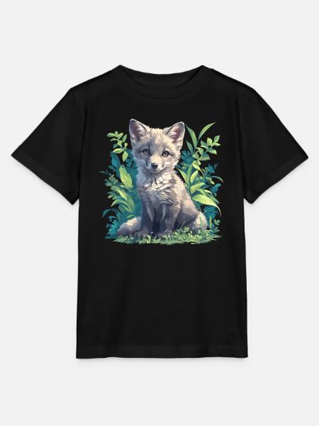 Graufüchse Graufuchs - Stanley/Stella Kinder T-Shirt MINI CREATOR - Schwarz