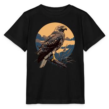 Faucon Faucon - T-shirt bio MINI CREATOR Stanley/Stella Enfant - noir - Devant - Mikhail (115cm)