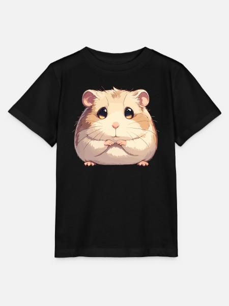 Hamster - Stanley/Stella Kinder T-Shirt MINI CREATOR - Schwarz