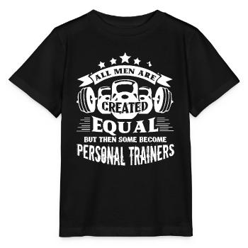 Personal Trainer Proud Personal Trainer - Stanley/Stella MINI CREATOR Kids’ T-Shirt - black - Front - Mikhail (115cm)