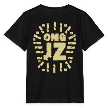 omg jz - Stanley/Stella Kinder T-Shirt MINI CREATOR  - Schwarz - Vorne - Mikhail (115cm)