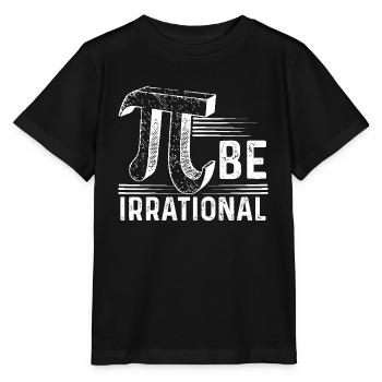 Pi Day Pi Irrational - Stanley/Stella MINI CREATOR Kids’ T-Shirt - black - Front - Mikhail (115cm)
