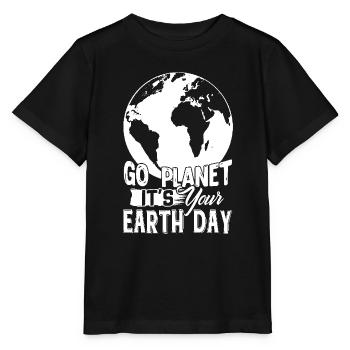 Earth Day It's Your Earth Day - Stanley/Stella MINI CREATOR Kids’ T-Shirt - black - Front - Mikhail (115cm)