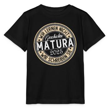 Matura 2024 Matura Matura Graduation Gift - Stanley/Stella MINI CREATOR Kids’ T-Shirt - black - Front - Mikhail (115cm)