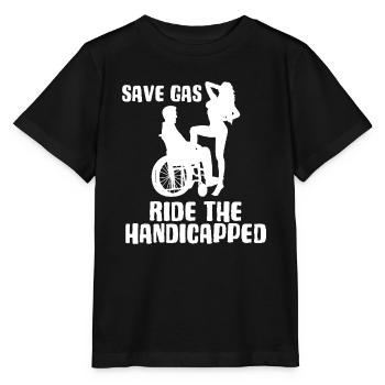Handicapped Empowerment Illustration for - Stanley/Stella MINI CREATOR Kids’ T-Shirt - black - Front - Mikhail (115cm)