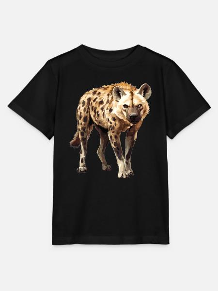 Hyänen Hyäne - Stanley/Stella Kinder T-Shirt MINI CREATOR  - Schwarz