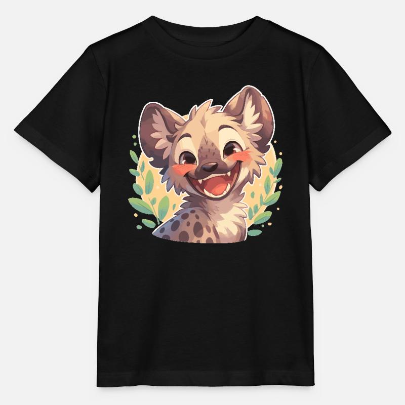 Hyänen Hyäne - Stanley/Stella Kinder T-Shirt MINI CREATOR  - Schwarz