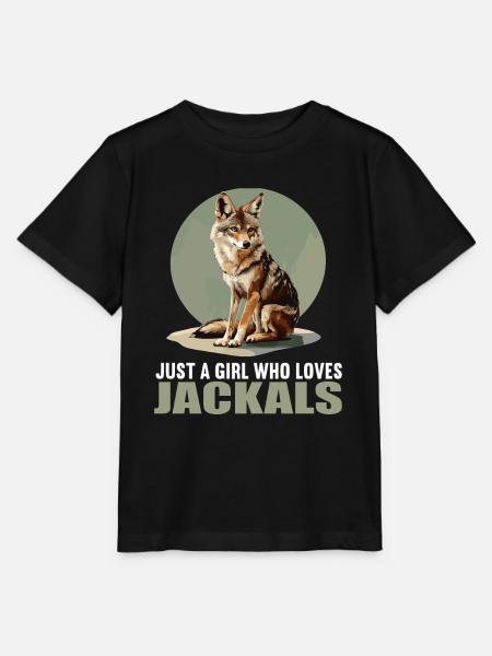 Schakale Schakal - Stanley/Stella Kinder T-Shirt MINI CREATOR - Schwarz