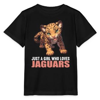 Jaguars Jaguar - T-shirt bio MINI CREATOR Stanley/Stella Enfant - noir - Devant - Mikhail (115cm)
