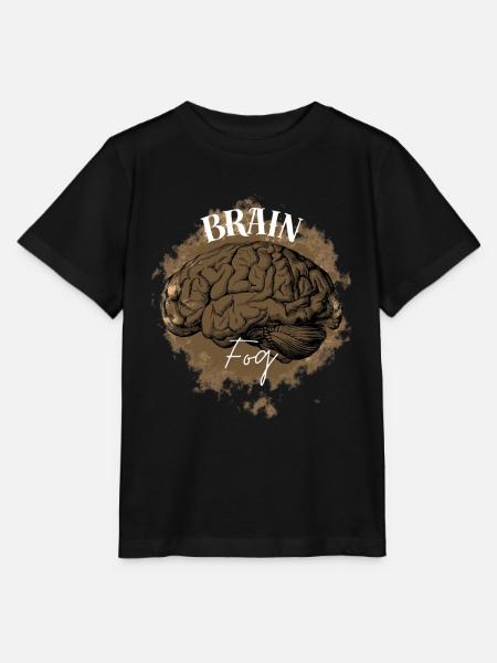 Brain Fog - Stanley/Stella Kinder T-Shirt MINI CREATOR  - Schwarz