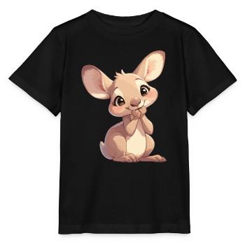 Kangaroos Kangaroo - Stanley/Stella MINI CREATOR Kids’ T-Shirt - black - Front - Mikhail (115cm)